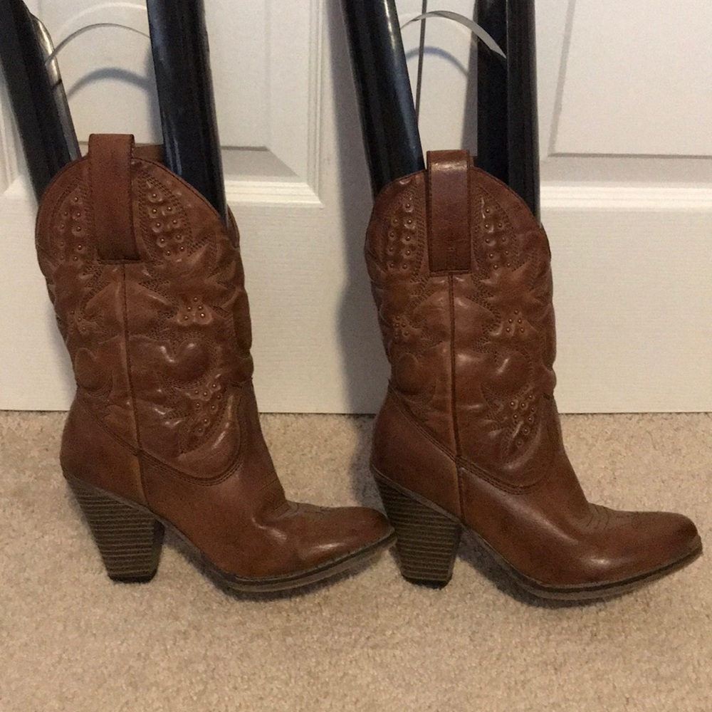 Brown “Cowboy” Boots